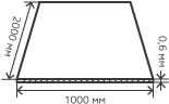 Лист нержавеющий  0,6х1000 х 2000 мм.  AISI 304 (08Х18Н10) холоднокатаный,  перфорированный,  Площадь отверстий 0,258,  Rv 0,8-1,5